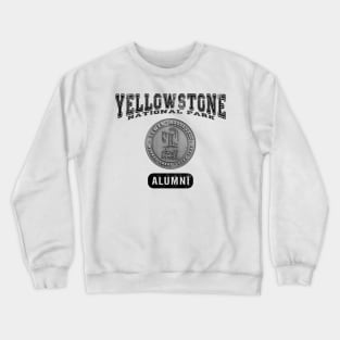 Tower Falls - Roosevelt  Alumni Yellowstone National Park (for light items) Crewneck Sweatshirt